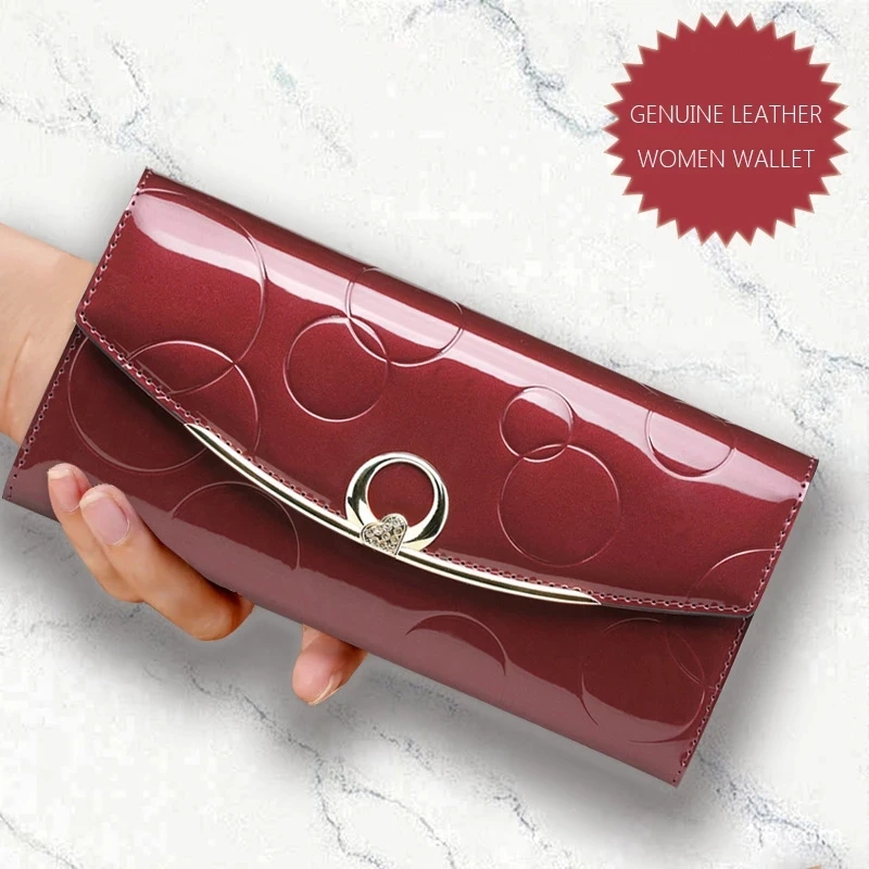 Gift Genuine Leather Women Wallet Magnetic Hasp Female Long Purse Ladies Coin Purses Fashion Wallets Women's Money Walet
Gift Genuine Leather Women Wallet Magnetic Hasp Female Long Purse Ladies Coin Purses Fashion Wallets Women's Money Walet