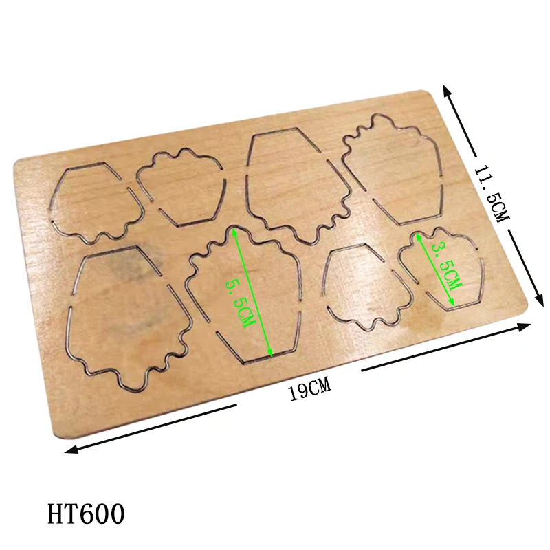 Flower Cutting dies 2022 New Die Cutting And Wooden Mold,HT600 Suitable For Common Die Cutting Machines On The Market.
Flower Cutting dies 2022 New Die Cutting And Wooden Mold,HT600 Suitable For Common Die Cutting Machines On The Market.