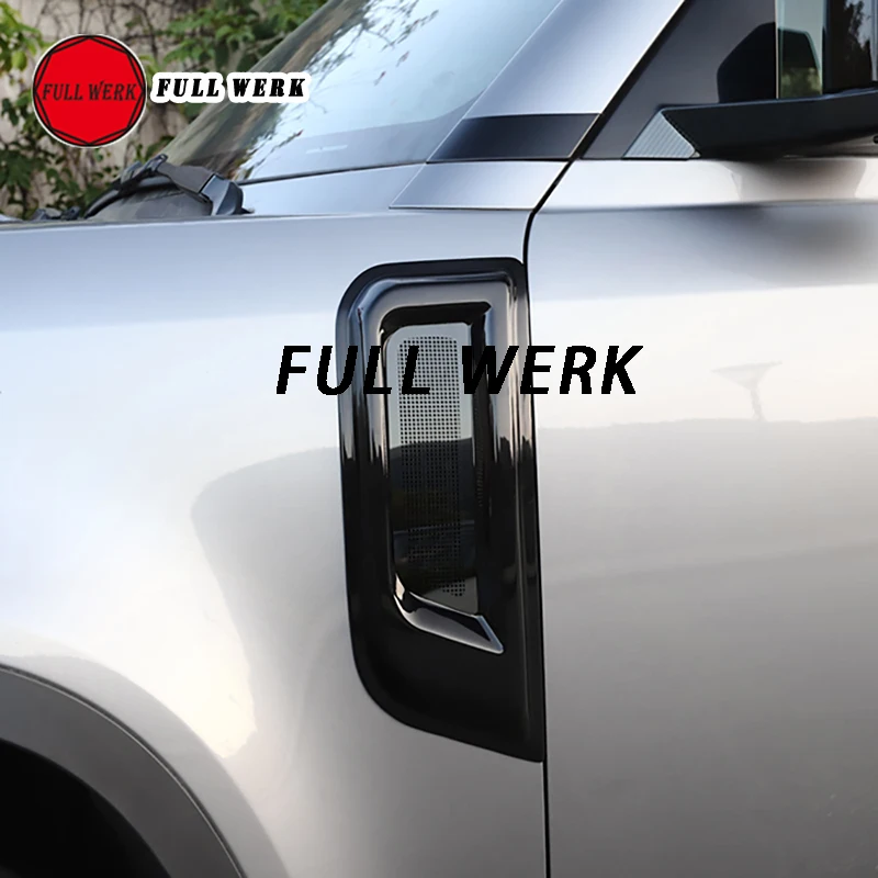 2pcs/set Car Side Fender Air Inlet Hood Anti Blocking Net Cover Sticker Trim Cap Decoration for Defender 20-22 Exterior Accessor
2pcs/set Car Side Fender Air Inlet Hood Anti Blocking Net Cover Sticker Trim Cap Decoration for Defender 20-22 Exterior Accessor