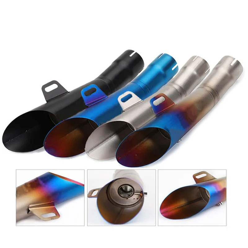 38~51mm Universal GP HP Motorcycle Exhaust Muffler Modified Escape For Yamaha YZF-R6 Stainless Steel Slip On
38~51mm Universal GP HP Motorcycle Exhaust Muffler Modified Escape For Yamaha YZF-R6 Stainless Steel Slip On
