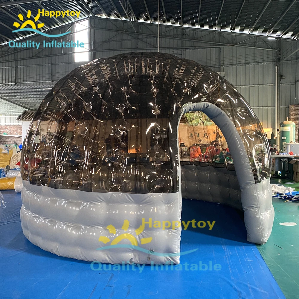 Outdoor Camping Waterproof Transparent Inflatable Dome Igloo Tent For Show
Outdoor Camping Waterproof Transparent Inflatable Dome Igloo Tent For Show