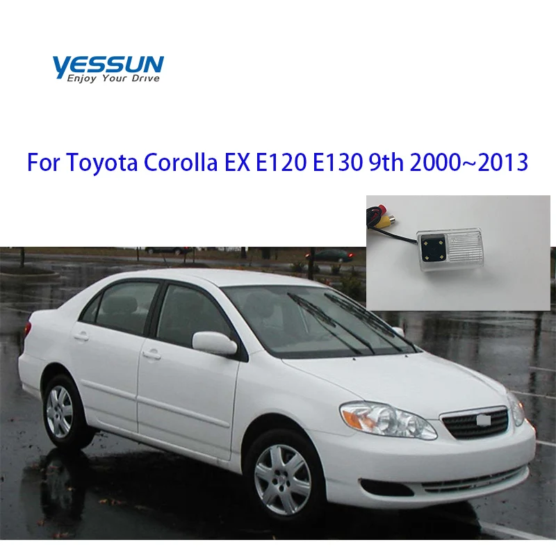 Камера заднего вида «рыбий глаз» для Toyota Corolla EX E120 E130 9th 2000 ~2013 Камера заднего вида/камера заднего вида/задняя камераlntsc
Камера заднего вида «рыбий глаз» для Toyota Corolla EX E120 E130 9th 2000 ~2013 Камера заднего вида/камера заднего вида/задняя камераlntsc