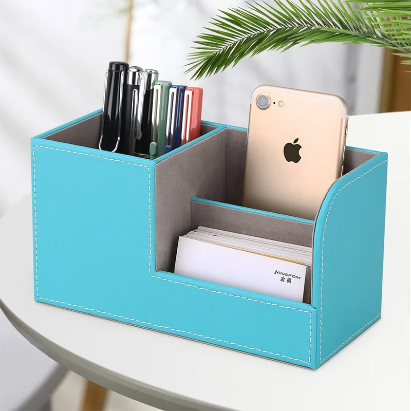 Multifunctional Leather Pen Holder Desk Organizer Business Desk Stationery Storage Stationery Box School Supplies Accessories
Multifunctional Leather Pen Holder Desk Organizer Business Desk Stationery Storage Stationery Box School Supplies Accessories