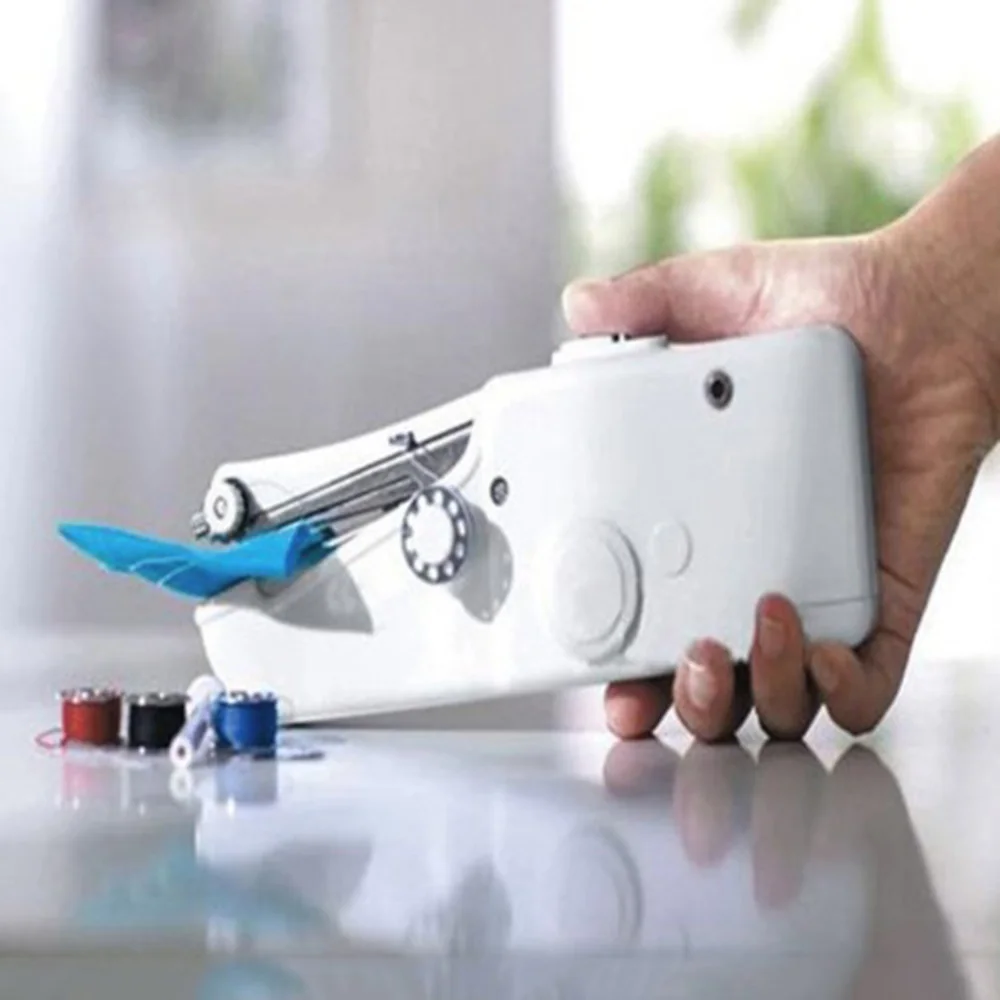 Mini Handheld Sewing Machine Portable Household Mini Quick Stitch Sew Needlework Cordless Clothes Fabrics Electronic Sewing Mach
Mini Handheld Sewing Machine Portable Household Mini Quick Stitch Sew Needlework Cordless Clothes Fabrics Electronic Sewing Mach