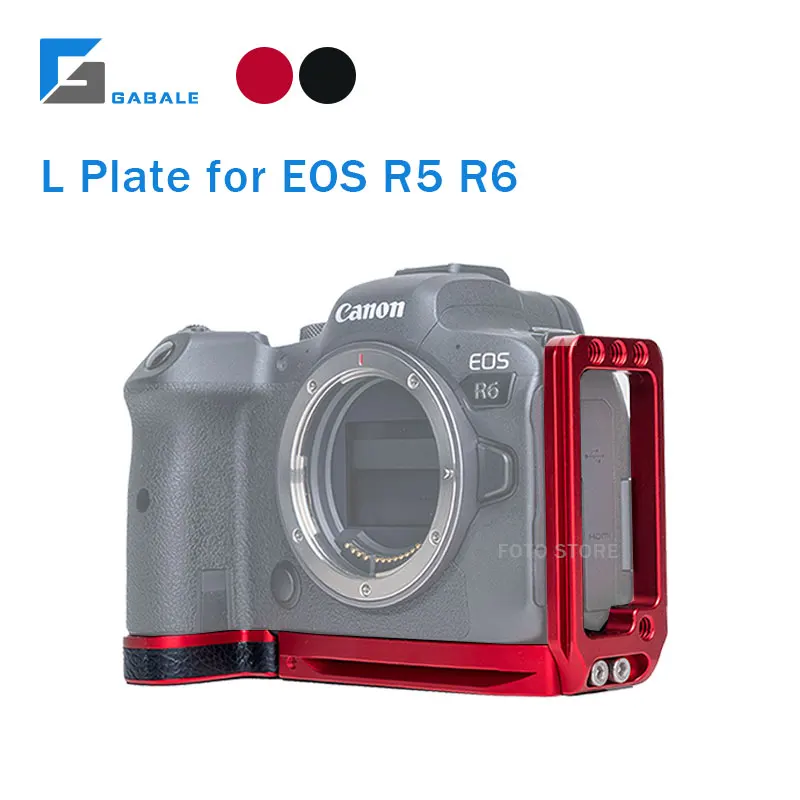 GABALE L Plate for Canon EOS R5 R6 Camera L shape Bracket Arca Swiss Quick Realease Baseplate Hand Grip Holder
GABALE L Plate for Canon EOS R5 R6 Camera L shape Bracket Arca Swiss Quick Realease Baseplate Hand Grip Holder