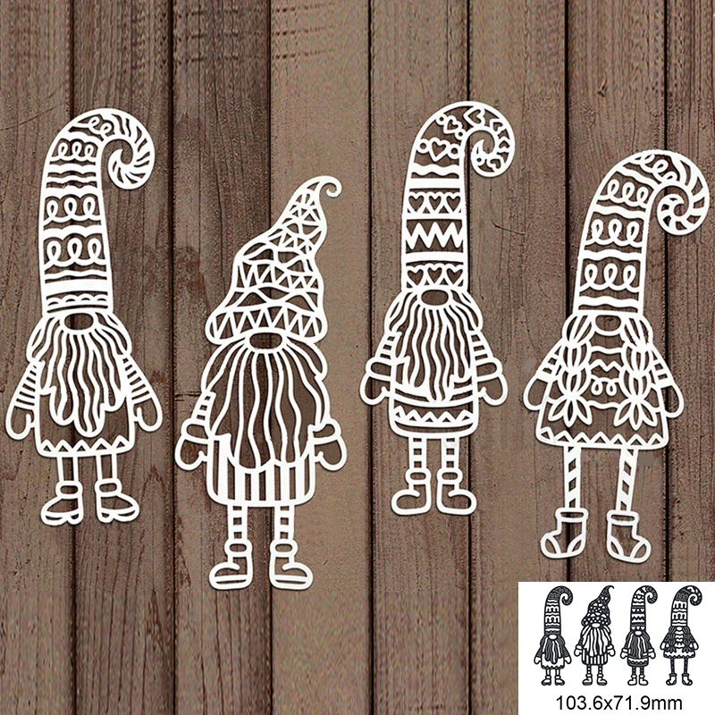 4pcs Cute Santa Metal Cutting Dies For DIY Scrapbook Cutting Die Paper Cards Embossed Decorative Craft Die Cut New Arrival
4pcs Cute Santa Metal Cutting Dies For DIY Scrapbook Cutting Die Paper Cards Embossed Decorative Craft Die Cut New Arrival