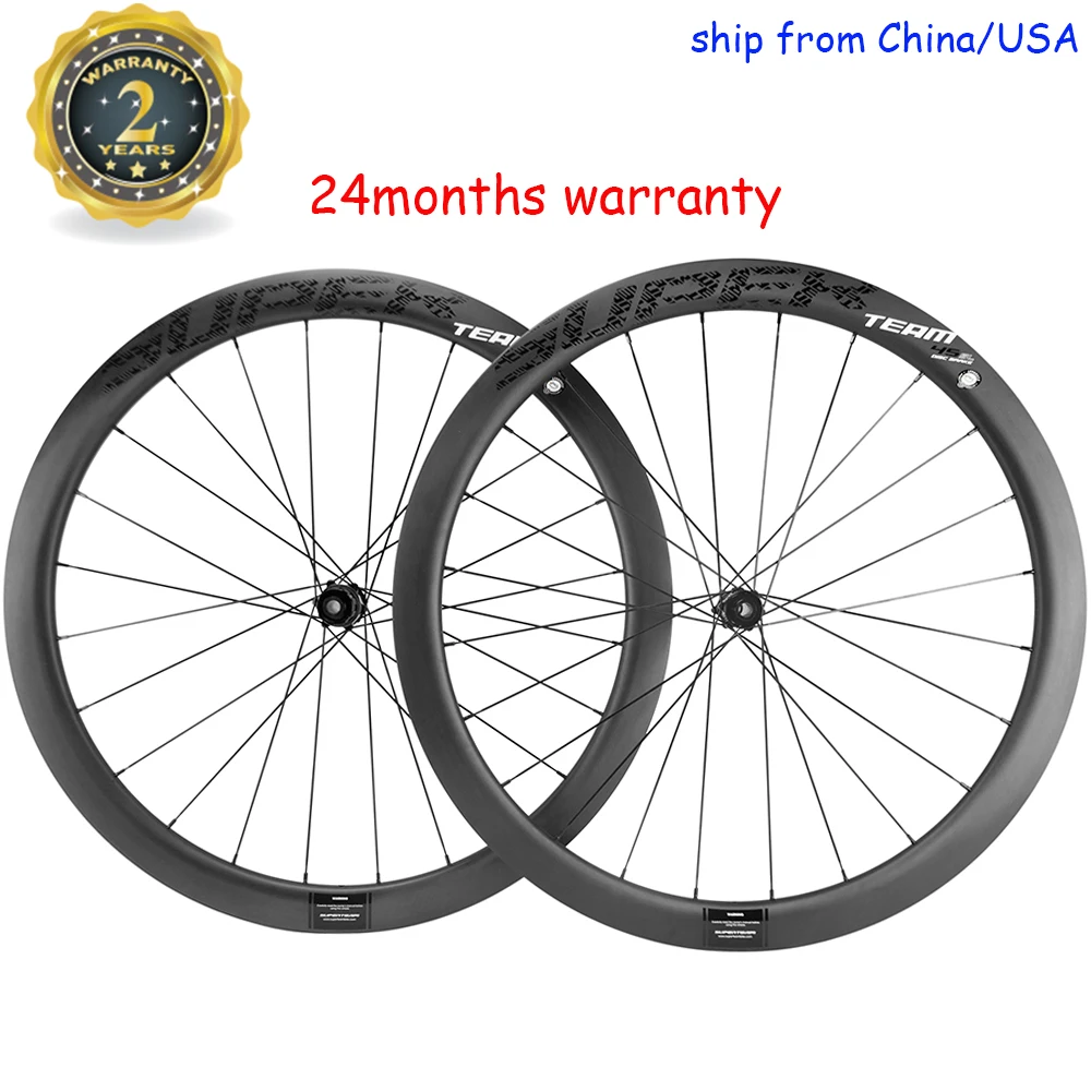 SUPERTEAM Disc Brake No Paniting Carbon Clincher Wheelset Road Bike 700C Carbon Wheels
SUPERTEAM Disc Brake No Paniting Carbon Clincher Wheelset Road Bike 700C Carbon Wheels