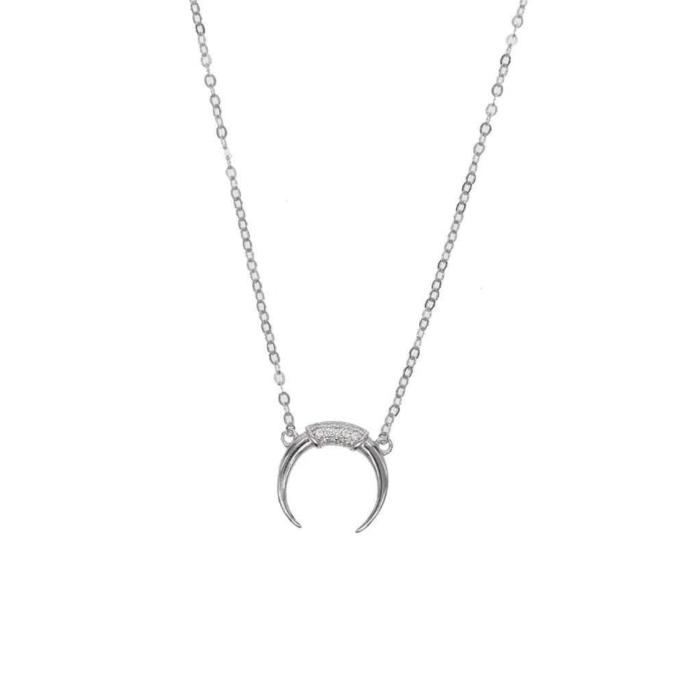 Фабричные ювелирные изделия из стерлингового серебра 925 пробы, двойной рог, подробный кулон с рогом cz, европейский минимальный женский подарок, кулон, ожерелье 925
Фабричные ювелирные изделия из стерлингового серебра 925 пробы, двойной рог, подробный кулон с рогом cz, европейский минимальный женский подарок, кулон, ожерелье 925