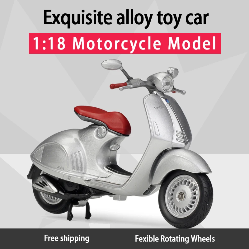 WELLY 1: 9 2014 VESPA 946, модель из сплава, гибкие вращающиеся колеса, игрушка для детей, подарки, коллекция игрушек, новинка в коробке
WELLY 1: 9 2014 VESPA 946, модель из сплава, гибкие вращающиеся колеса, игрушка для детей, подарки, коллекция игрушек, новинка в коробке