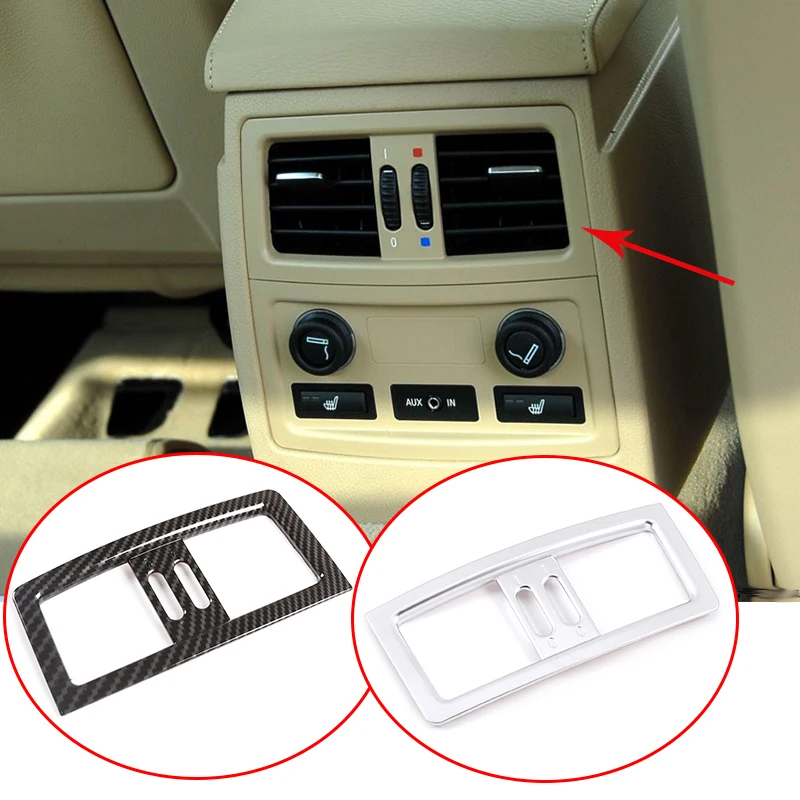 ABS Carbon Fiber Interior Accessory Rear Air Conditioning Outlet Trim Sticker For BMW 5 Series E60 2004-2010
ABS Carbon Fiber Interior Accessory Rear Air Conditioning Outlet Trim Sticker For BMW 5 Series E60 2004-2010