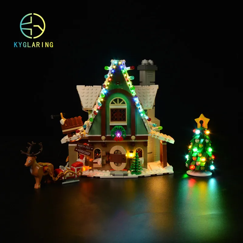 Kyglaring Led светильник kit для зимней деревни 10275 Elf Club House (комплект блоков в комплект не входит)
Kyglaring Led светильник kit для зимней деревни 10275 Elf Club House (комплект блоков в комплект не входит)