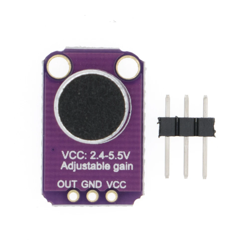 Electret Microphone Amplifier MAX4466 Adjustable Gain Breakout Board Module For Arduino PCB Diy
Electret Microphone Amplifier MAX4466 Adjustable Gain Breakout Board Module For Arduino PCB Diy