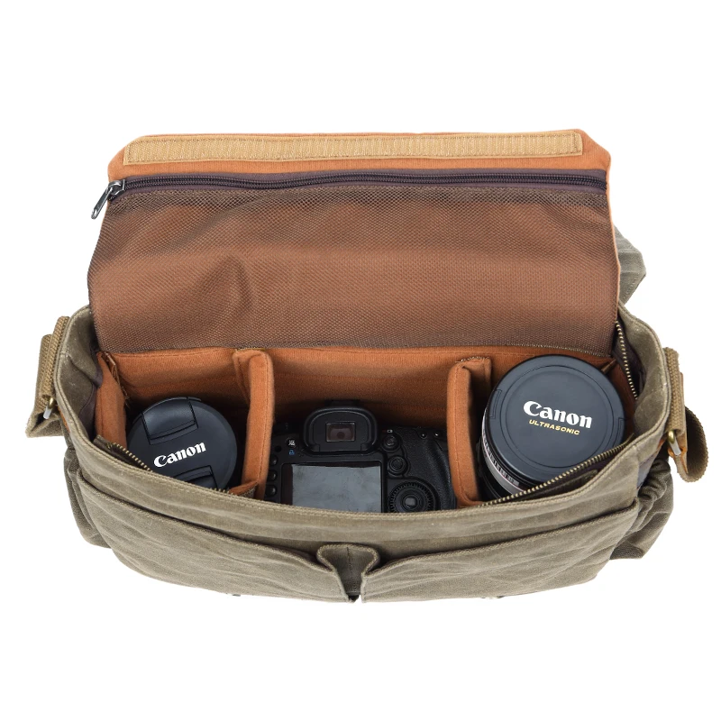 Shoulder Computer Bag Men's Trendy Waterproof Batik Canvas Outdoor Travel SLR Camera Photography Bag
Shoulder Computer Bag Men's Trendy Waterproof Batik Canvas Outdoor Travel SLR Camera Photography Bag