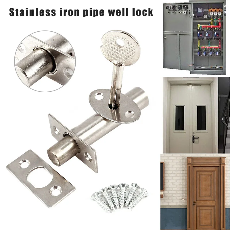 2Set Stainless Steel Security Door Bolts with Fitting Star Key Secure Strong Dead Lock LB88
2Set Stainless Steel Security Door Bolts with Fitting Star Key Secure Strong Dead Lock LB88