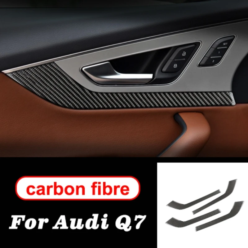 for Audi Q7 Q 7 2016 2017 2018 2019 Carbon Fiber Door Panel Decoration strip Cover Trim Sticker Decal Interior Accessories
for Audi Q7 Q 7 2016 2017 2018 2019 Carbon Fiber Door Panel Decoration strip Cover Trim Sticker Decal Interior Accessories