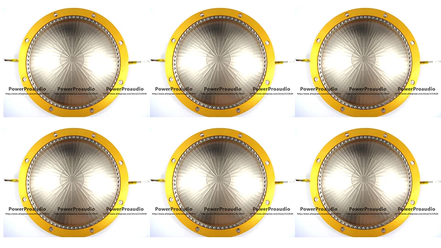 6PCS Replacement Diaphragm for 2450 2450H 2445 2446 Speaker Horn Driver 8Ohm
6PCS Replacement Diaphragm for 2450 2450H 2445 2446 Speaker Horn Driver 8Ohm