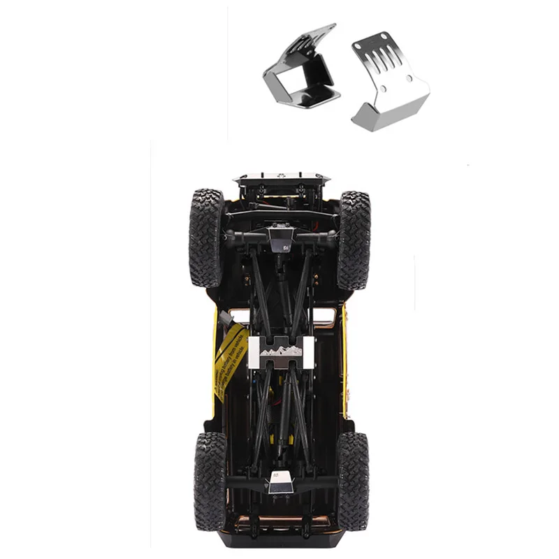 DJ 1/24 scale climbing car for Axial SCX24 metal guard plate jeep Wrangler AXI00002 pair of egg guards RC car modified parts
DJ 1/24 scale climbing car for Axial SCX24 metal guard plate jeep Wrangler AXI00002 pair of egg guards RC car modified parts