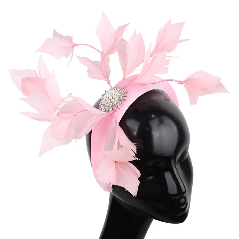 Fancy Flower Feather Headband Fascinator Women Hat Headwear Fashion Net Headdress For Elegant Ladies Chic Headdress Occasion
Fancy Flower Feather Headband Fascinator Women Hat Headwear Fashion Net Headdress For Elegant Ladies Chic Headdress Occasion