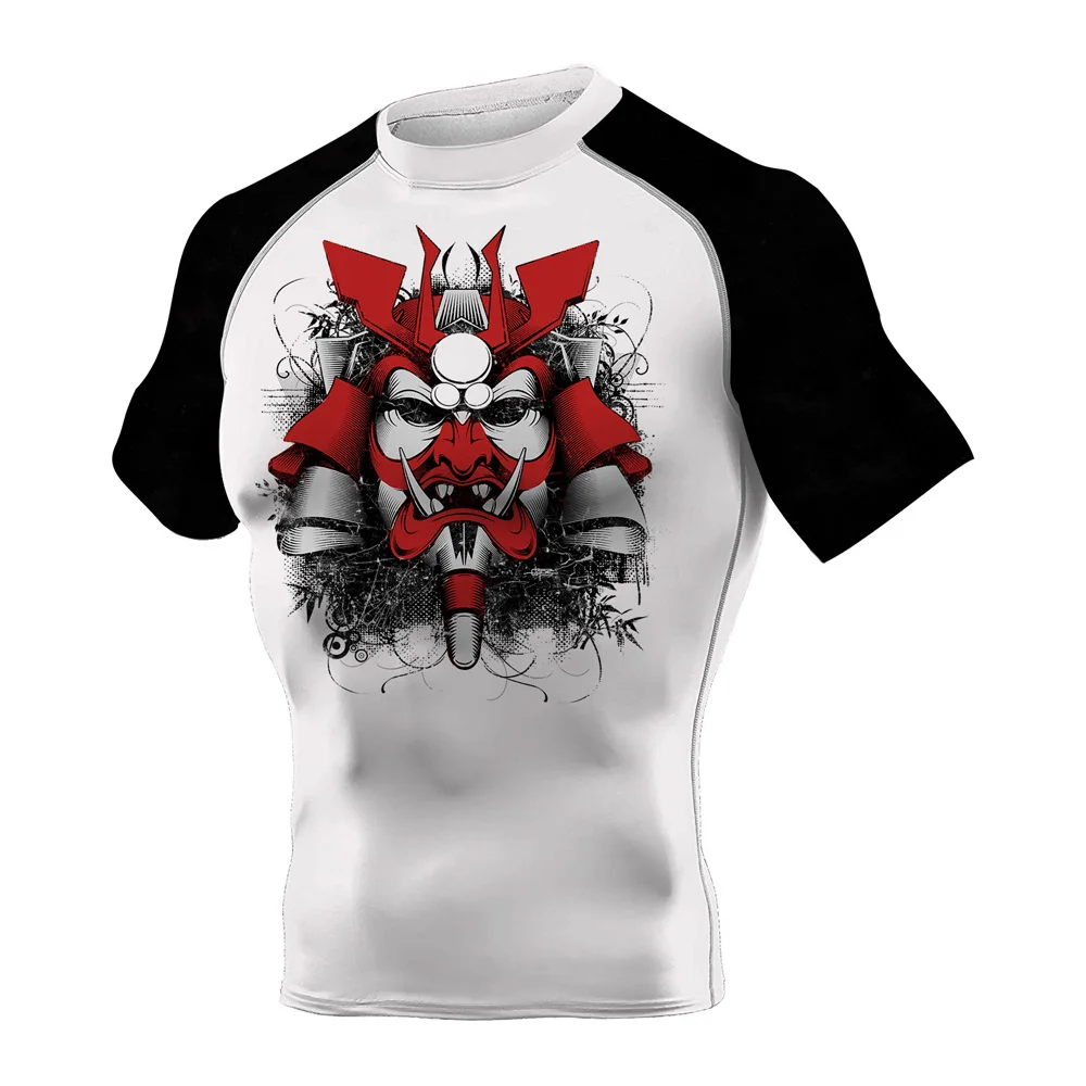 Red Mask Men's Rash Guards Workout Jiu jitsu Short Sleeve Tees Breathable Clothes
Red Mask Men's Rash Guards Workout Jiu jitsu Short Sleeve Tees Breathable Clothes