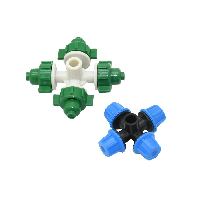 Greenhouse Green Cross Fog Nozzle Hanging Misting Nozzle Atomizing Fog WATER SPRAY To Drip Irrigation 100Set
Greenhouse Green Cross Fog Nozzle Hanging Misting Nozzle Atomizing Fog WATER SPRAY To Drip Irrigation 100Set
