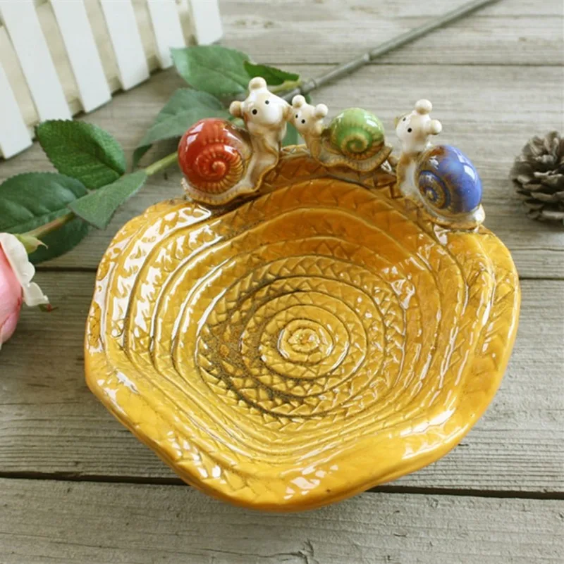 American village only snail family of three ceramic fruit tray animal storage tray LB031510
American village only snail family of three ceramic fruit tray animal storage tray LB031510