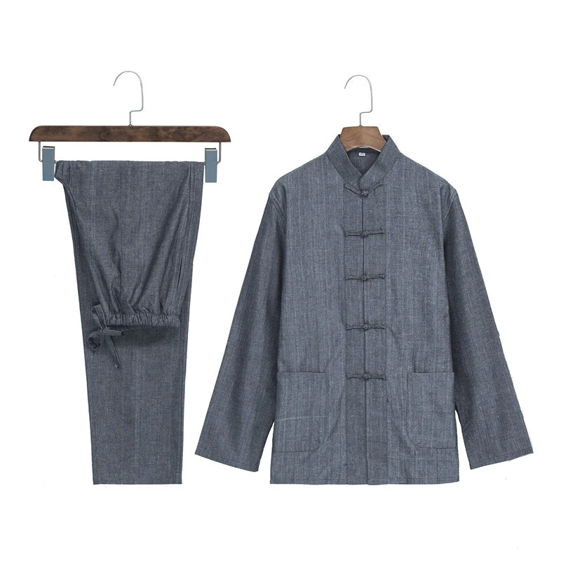 Men's 100% Cotton Kung Fu Suit Wu Shu Shirt And Trousers Set Tai Chi Clothing Novelty Spring Autumn Hot Sale Martial Arts Gear
Men's 100% Cotton Kung Fu Suit Wu Shu Shirt And Trousers Set Tai Chi Clothing Novelty Spring Autumn Hot Sale Martial Arts Gear