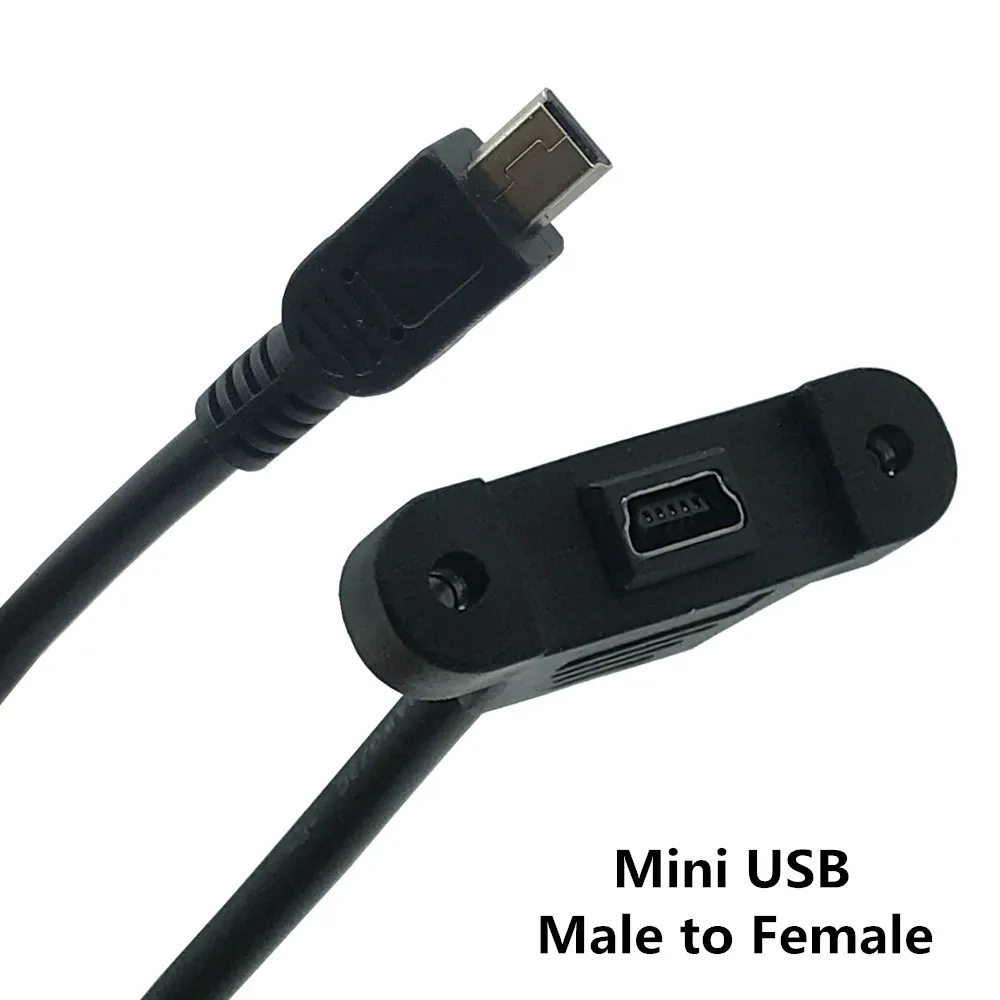 Удлинительный кабель USB типа мини USB для крепления на панели с винтами 30 см 50 см
Удлинительный кабель USB типа мини USB для крепления на панели с винтами 30 см 50 см