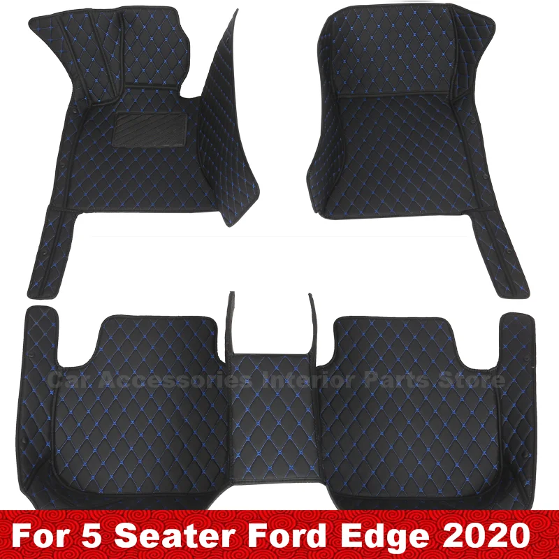 Автомобильные коврики для 5-местного Ford Edge 2020, автомобильные кожаные коврики, аксессуары для интерьера, Водонепроницаемые кожаные декоративные коврики на заказ
Автомобильные коврики для 5-местного Ford Edge 2020, автомобильные кожаные коврики, аксессуары для интерьера, Водонепроницаемые кожаные декоративные коврики на заказ
