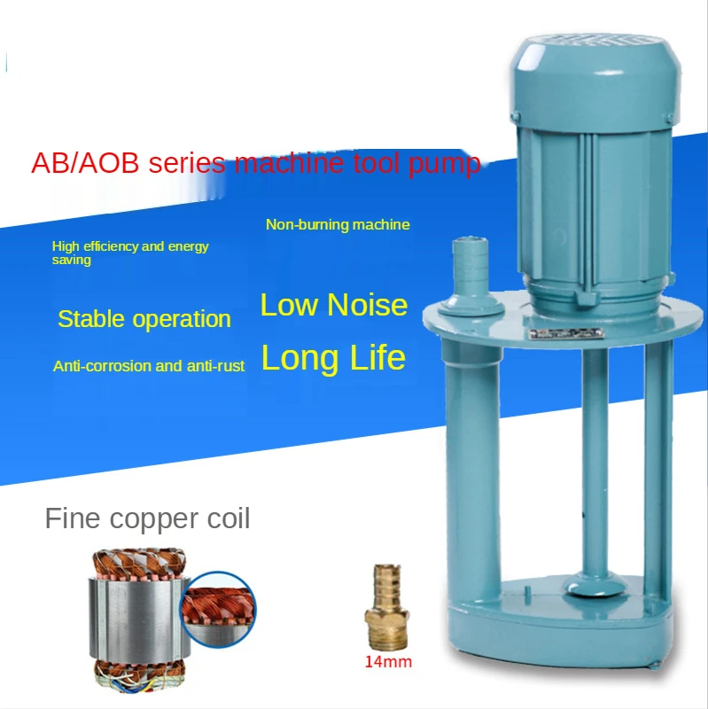 AOB-25 Single Phase 220V Electric Pump Machine Tool Oil Pump AB-25 Three Phase 380V Cooling Circulating Pump
AOB-25 Single Phase 220V Electric Pump Machine Tool Oil Pump AB-25 Three Phase 380V Cooling Circulating Pump