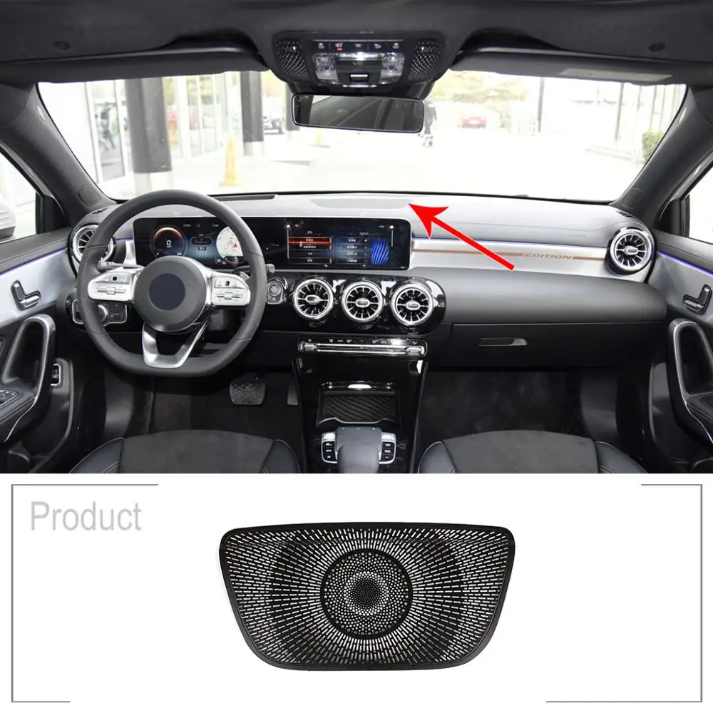 Car Dashboard Loudspeaker Interior Cover Trim For Mercedes-Benz A Class W177 V177 A180L A200L 2019 2020
Car Dashboard Loudspeaker Interior Cover Trim For Mercedes-Benz A Class W177 V177 A180L A200L 2019 2020