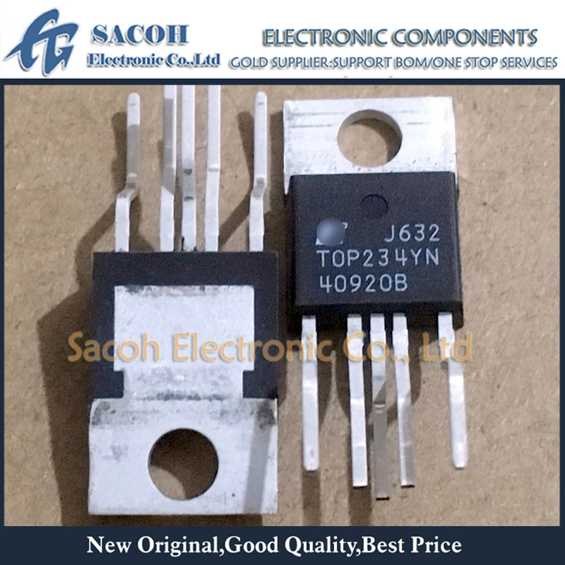 10Pcs TOP234YN or TOP234Y or TOP233YN or TOP232YN TO-220-5 Intergrated OFff-line Switcher
10Pcs TOP234YN or TOP234Y or TOP233YN or TOP232YN TO-220-5 Intergrated OFff-line Switcher