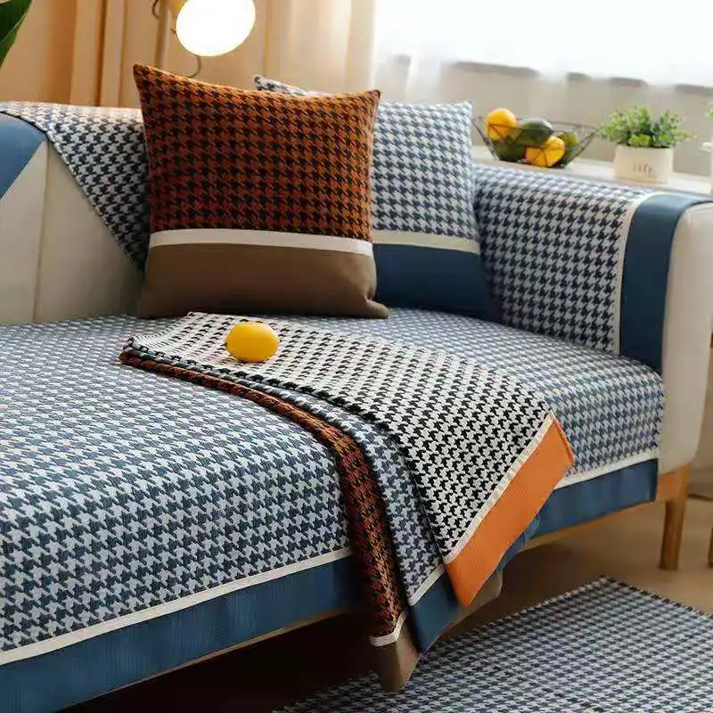 Nordic High Grade Jacquard Sofa Towel Chenille Soft Sofa Cover Non-slip Sofa Mat Cover Furniture Protector
Nordic High Grade Jacquard Sofa Towel Chenille Soft Sofa Cover Non-slip Sofa Mat Cover Furniture Protector