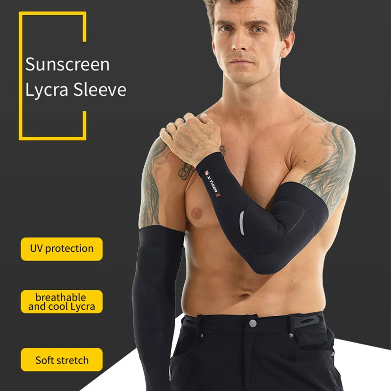 X-TIGER Breathable Ice Fabric UV Protection Running Arm Sleeve Basketball Elbow Pad Outdoor Sports Arm Warmer Cooling Hand Cover
X-TIGER Breathable Ice Fabric UV Protection Running Arm Sleeve Basketball Elbow Pad Outdoor Sports Arm Warmer Cooling Hand Cover