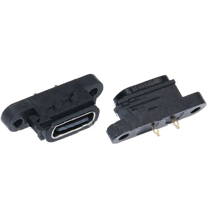 1-10pcs TYPE C 2Pin Waterproof Female USB-C Socket Port With Screw Hole Fast Charge Charging Interface 180 degree USB Connector
1-10pcs TYPE C 2Pin Waterproof Female USB-C Socket Port With Screw Hole Fast Charge Charging Interface 180 degree USB Connector