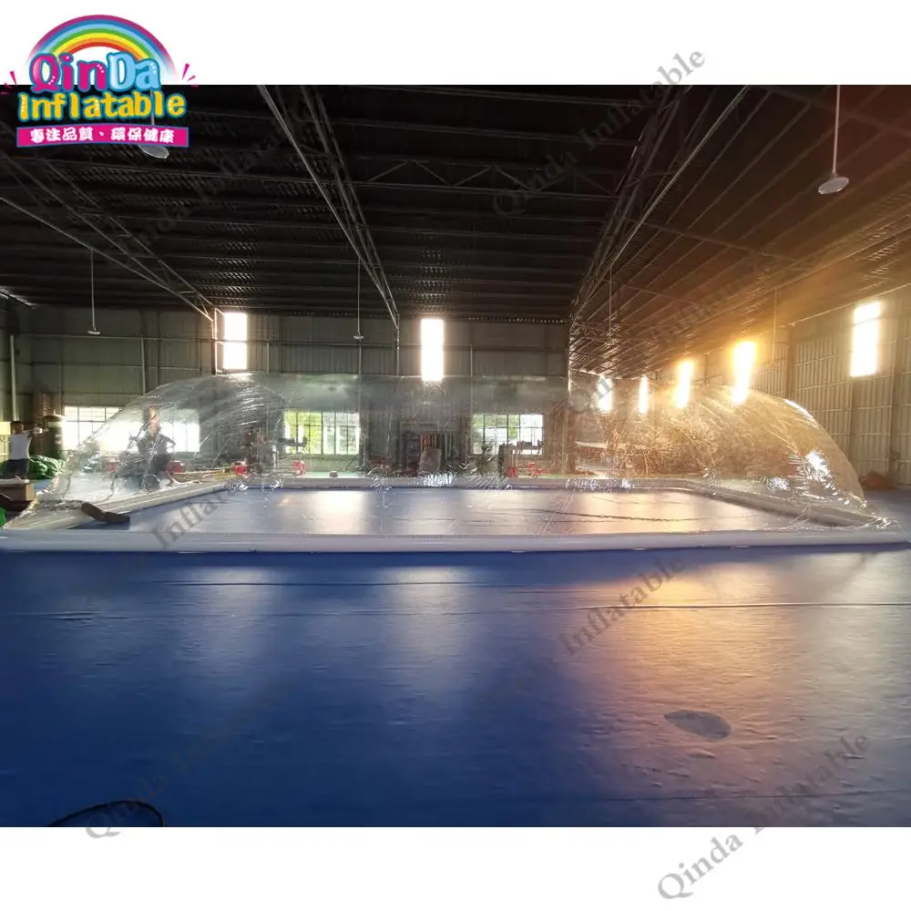 Size Customized Inflatable Bubble Tent For Pool Cover,High Quality Inflatable Pool Cover Tent With Air Pump
Size Customized Inflatable Bubble Tent For Pool Cover,High Quality Inflatable Pool Cover Tent With Air Pump