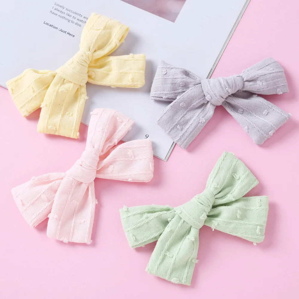 Baby Hair Clips Girls Cotton Linen Bows Hairpins Jacquard Hairgrips for Children Hair Accessories Spring Barrette Side Clips
Baby Hair Clips Girls Cotton Linen Bows Hairpins Jacquard Hairgrips for Children Hair Accessories Spring Barrette Side Clips
