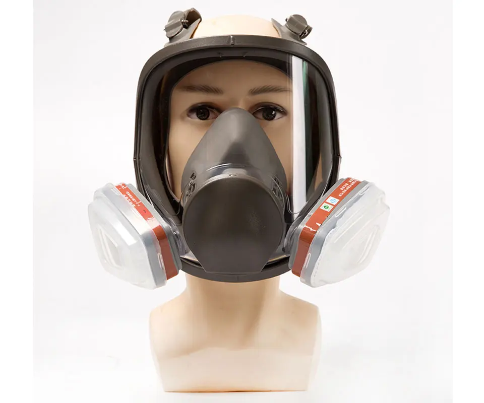 Anti-Fog Full Face Respirator Gas Mask Industrial Painting Spraying Respirator Safety Work Filter Formaldehyde Protection
Anti-Fog Full Face Respirator Gas Mask Industrial Painting Spraying Respirator Safety Work Filter Formaldehyde Protection