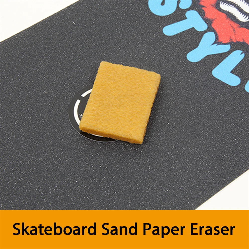 【1pcs】 【4pcs】【10pcs】 Skateboard Eraser Cleaner GRIP GUM Cleaning Sand Paper For Double Rocker Long Skate Board Skating Gear
【1pcs】 【4pcs】【10pcs】 Skateboard Eraser Cleaner GRIP GUM Cleaning Sand Paper For Double Rocker Long Skate Board Skating Gear