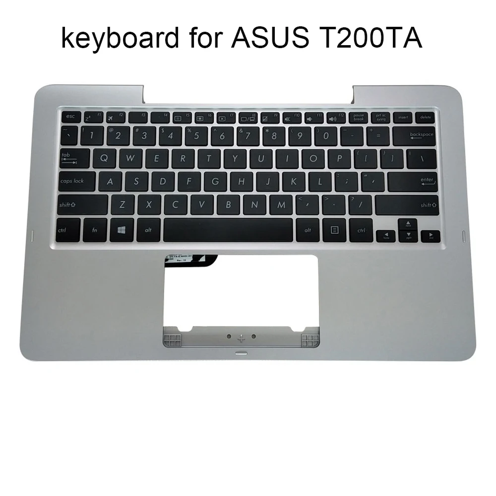 Клавиатура US для ноутбука Asus Transformer Book T200TA T200T T200, английская клавиатура, серебристая Подставка для рук 13NB06I4AP0401 90NB06I4
Клавиатура US для ноутбука Asus Transformer Book T200TA T200T T200, английская клавиатура, серебристая Подставка для рук 13NB06I4AP0401 90NB06I4