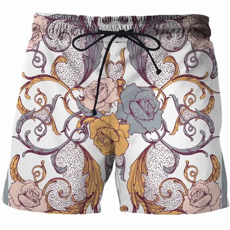 New Flower Surfing Shorts Men Women's Swimsuit Summer Bermuda Beach Shorts Fashion graphics Printed 3D Men's Board Shorts Pant
New Flower Surfing Shorts Men Women's Swimsuit Summer Bermuda Beach Shorts Fashion graphics Printed 3D Men's Board Shorts Pant