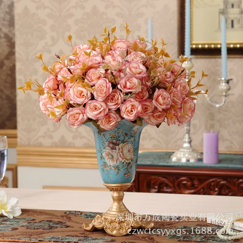 Creative Retro Resin European Style Vase Home Decorative Crafts Modern Living Room Flower Arrangement Flowerpot Table Decoration
Creative Retro Resin European Style Vase Home Decorative Crafts Modern Living Room Flower Arrangement Flowerpot Table Decoration