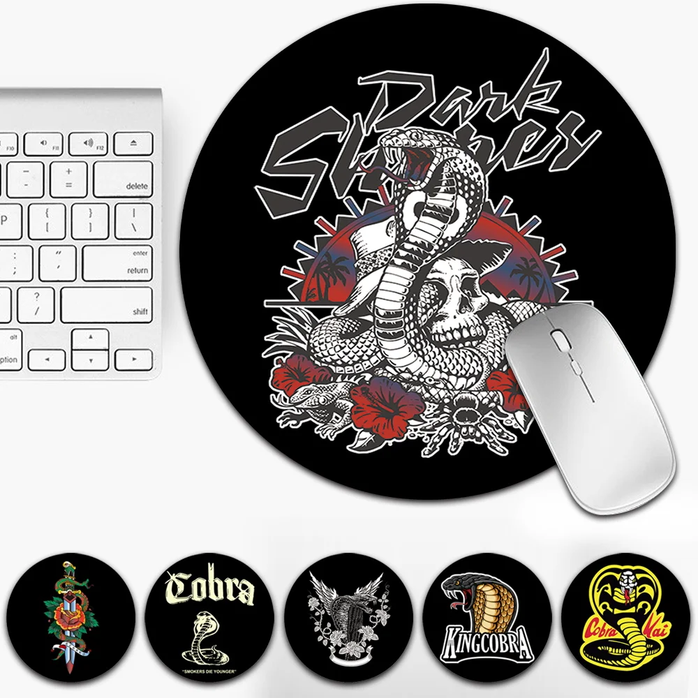 Gaming Mouse Pads PU Leather Round Computer Mousepad Cobra Series Gamer Desk Mats Stylish Desktop PC Accessories
Gaming Mouse Pads PU Leather Round Computer Mousepad Cobra Series Gamer Desk Mats Stylish Desktop PC Accessories