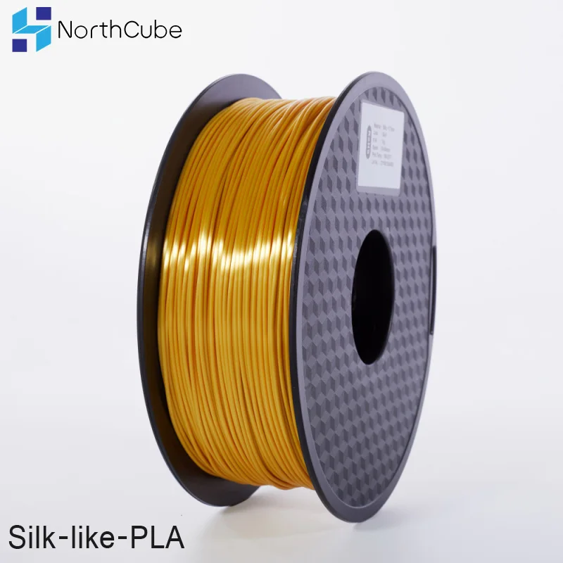 NorthCube 3D Printing Silk PLA Filament 3D Printer Filament 1.75mm 1KG Silk Like Series Silk Gold Filament
NorthCube 3D Printing Silk PLA Filament 3D Printer Filament 1.75mm 1KG Silk Like Series Silk Gold Filament