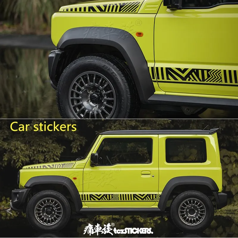 Car stickers FOR Suzuki new Jimny body decoration sports off-road special decal accessories
Car stickers FOR Suzuki new Jimny body decoration sports off-road special decal accessories