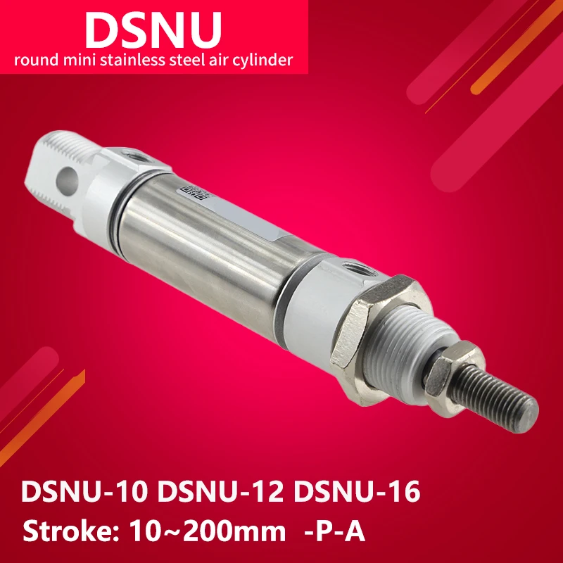 Круглый Мини-пневматический цилиндр из нержавеющей стали Festo type DSNU DSNU-10-20-P-A, DSNU12-30-P-A, DSNU-16-50-P-A, ход 10-200 мм
Круглый Мини-пневматический цилиндр из нержавеющей стали Festo type DSNU DSNU-10-20-P-A, DSNU12-30-P-A, DSNU-16-50-P-A, ход 10-200 мм