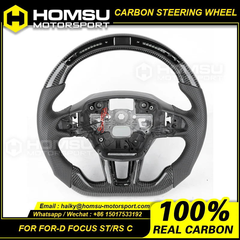 Carbon Fiber Steering Wheel For ford focus ST/RS Custom Carbon Fiber Steering Wheel
Carbon Fiber Steering Wheel For ford focus ST/RS Custom Carbon Fiber Steering Wheel
