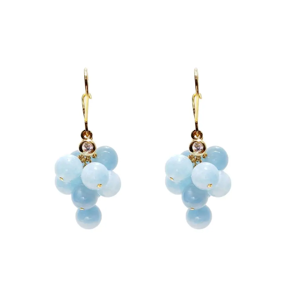 Lii Ji Aquamarine Grape 925 Sterling Silver Gold Plated Earrings Natural Stone Handmade Jewelry March Birthstone Jewelry
Lii Ji Aquamarine Grape 925 Sterling Silver Gold Plated Earrings Natural Stone Handmade Jewelry March Birthstone Jewelry