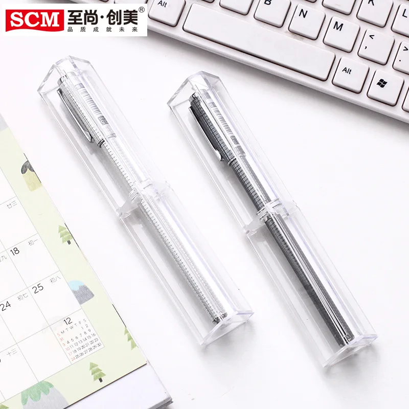 Special Offer SCM K-26 Metal Gel Pen 0.5mm Business Office Bullet Signing Pen 1PCS
Special Offer SCM K-26 Metal Gel Pen 0.5mm Business Office Bullet Signing Pen 1PCS