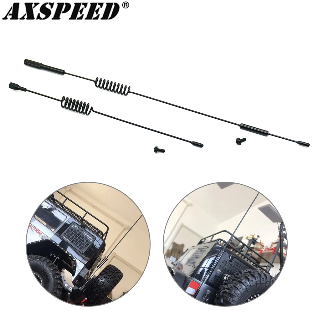 AXSPEED Mini Simulated Metal Antenna for 1/10 RC Crawler Car TRX4 Defender TRX6 Axial SCX10 90046 RC-4WD D90 DIY Parts
AXSPEED Mini Simulated Metal Antenna for 1/10 RC Crawler Car TRX4 Defender TRX6 Axial SCX10 90046 RC-4WD D90 DIY Parts