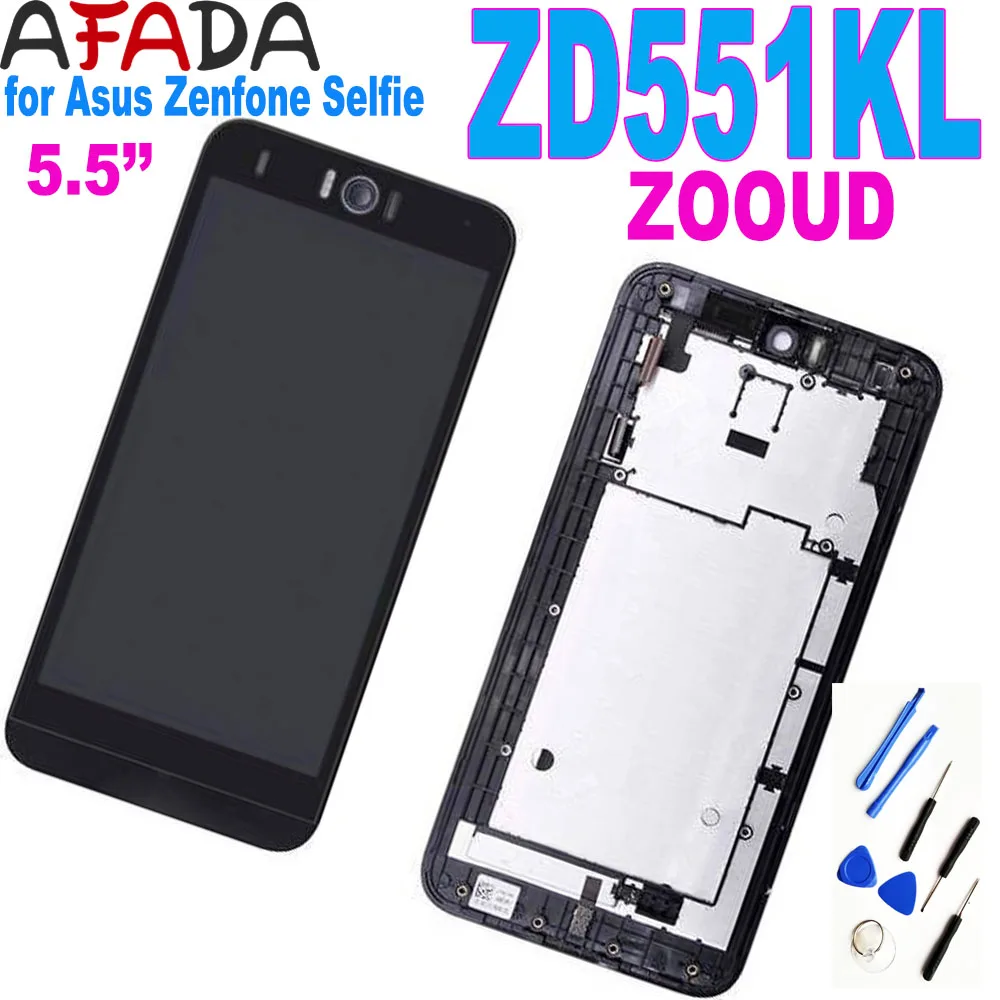 ЖК-дисплей 5,5 ''для Asus Zenfone Selfie ZD551KL ZOOUD, ЖК-дисплей, сенсорный экран, дигитайзер в сборе с рамкой ZD551KL, дисплей
ЖК-дисплей 5,5 ''для Asus Zenfone Selfie ZD551KL ZOOUD, ЖК-дисплей, сенсорный экран, дигитайзер в сборе с рамкой ZD551KL, дисплей